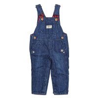 GX490: Girls Denim Dungaree (9 Months- 5 Years)